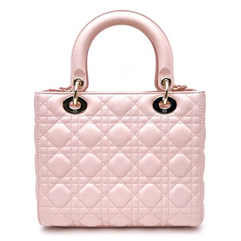 lady dior pink cannage|medium cannage lady dior bag.